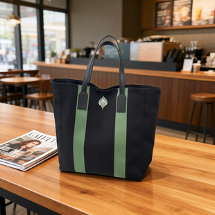 牛津布大容量托特包女2026春季新款休闲百搭手提pu皮高级感腋下包