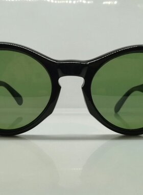 墨镜黑框复古风玻璃法国太阳镜