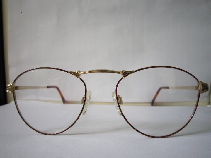 90年代初日本 商务眼镜 平面镜