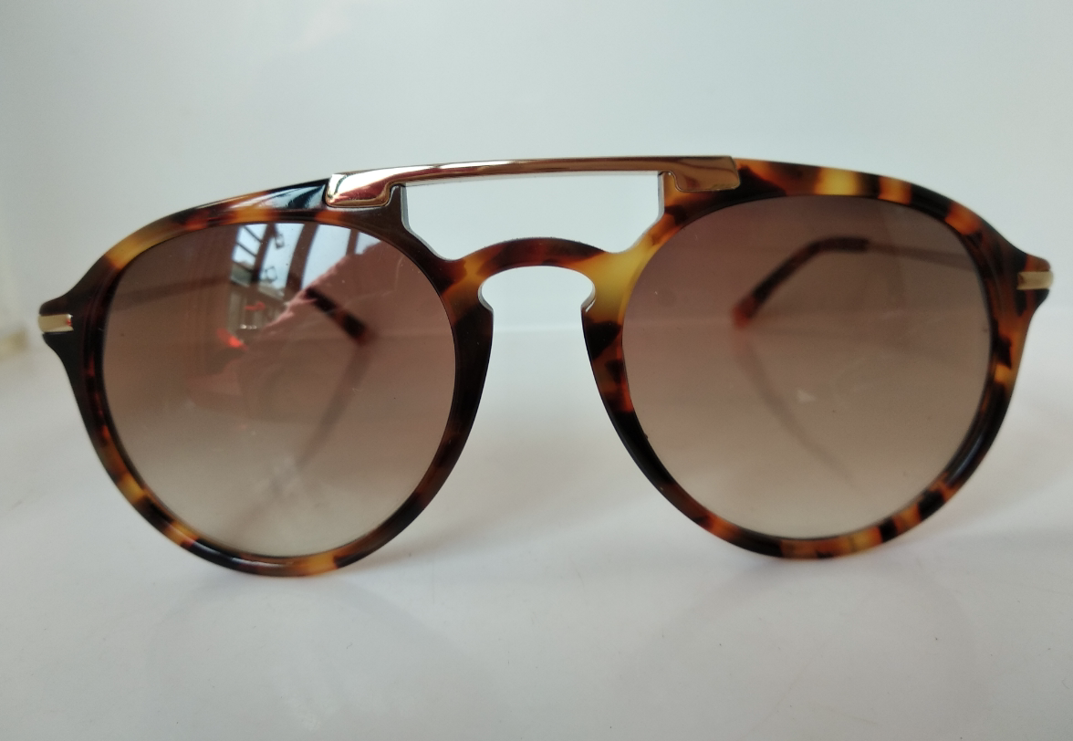 复古 玳瑁色板材 飞行员款太阳镜 墨镜男女通用