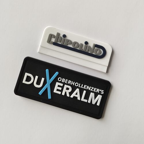 P073定制橡胶PVC标滴塑胶章3DLOGO软硅胶徽章户外服饰辅料商标