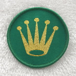 厂家直销织唛标签按需制作 高密度织唛章仔设计 织唛徽章快速