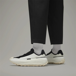 白黑 ADIDAS 厚底运动休闲鞋 山本耀司 GX1087 阿迪达斯