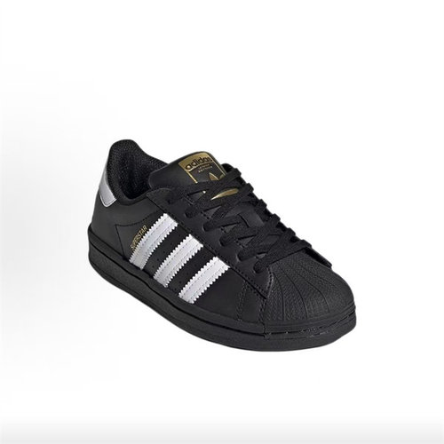 Adidas/阿迪达斯 三叶草 Superstar 儿童贝壳头金标板鞋 EF5394