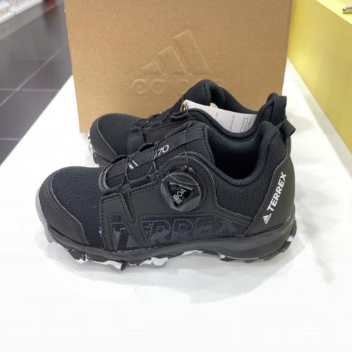 Adidas/阿迪达斯 BOA儿童旋转按钮 户外休闲运动鞋跑步鞋 EF3635