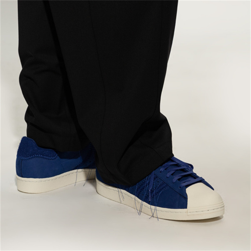 Adidas/阿迪达斯 Y-3 Superstar 山本耀司 贝壳头深蓝板鞋 IE9541