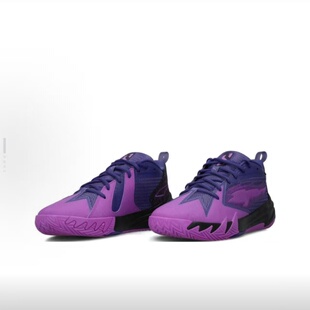 Puma Scoot 男子实战中帮篮球鞋 310662 蓝紫色 彪马 PURP