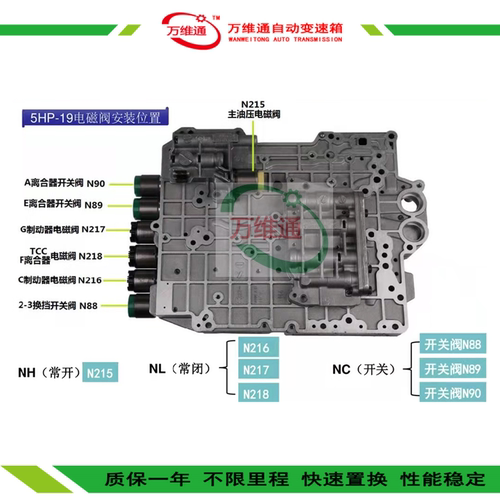 适用奥迪a65hp19阀体波箱