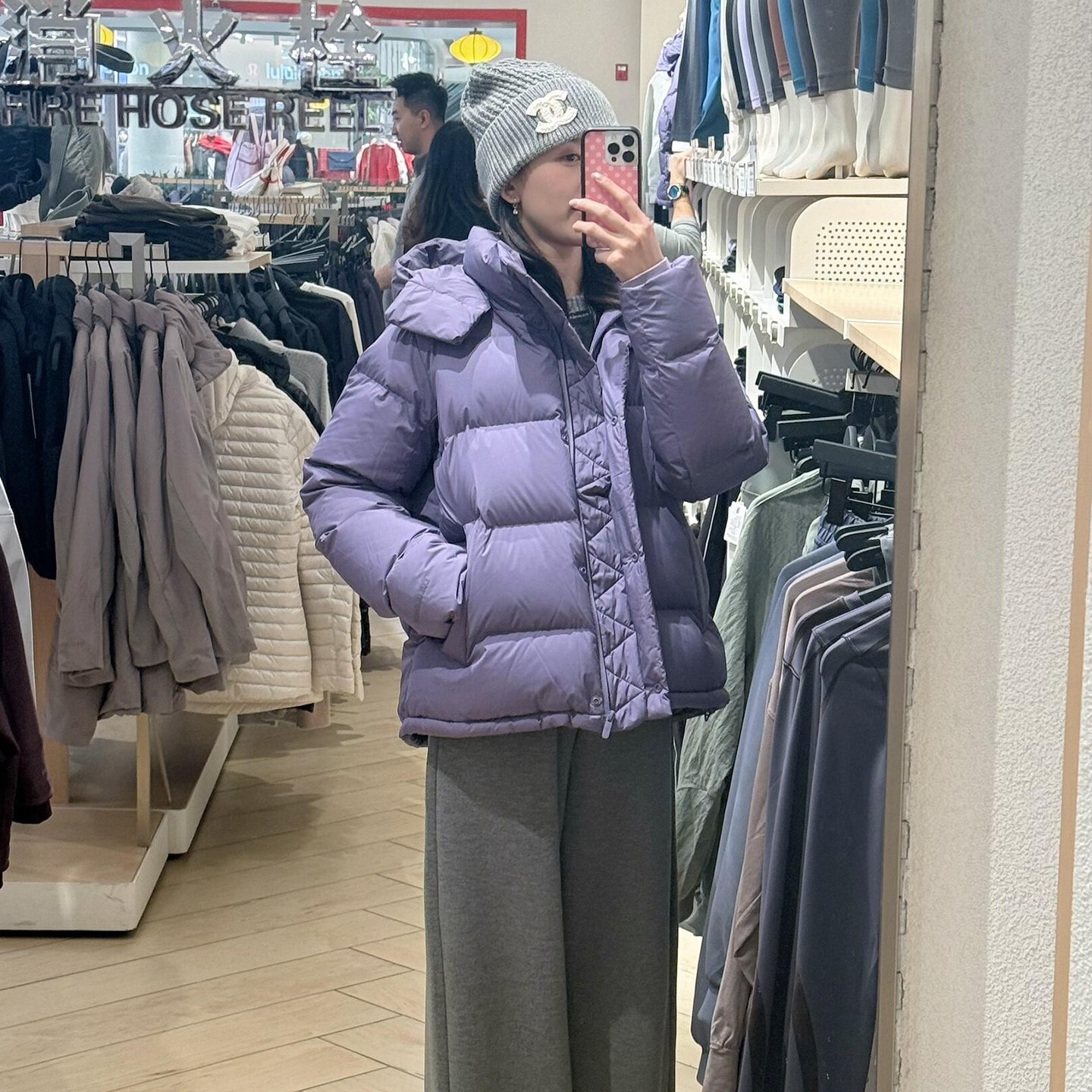 WunderPuff五格泡芙连帽羽绒服