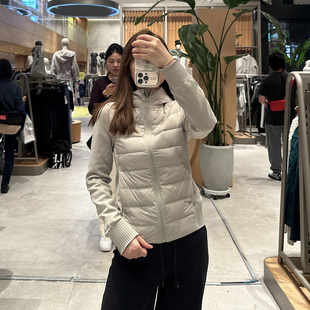 美国直邮采购Down 轻盈保暖全拉链连帽排骨女款羽绒服修身夹克