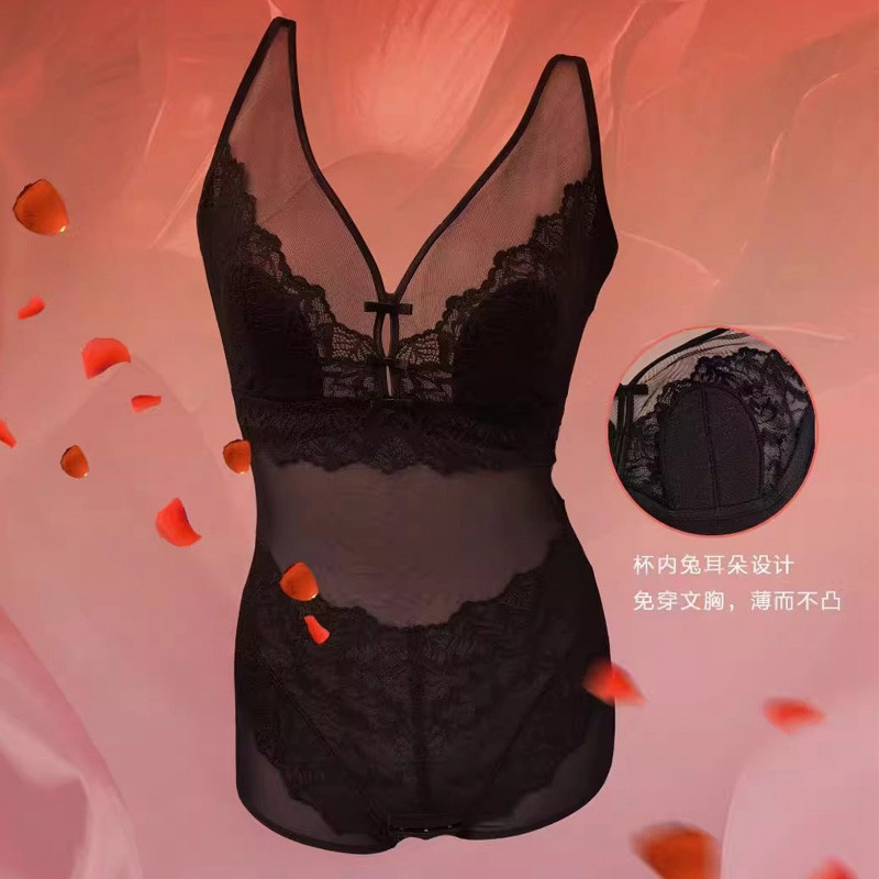 束身正品收腹性感薄款连体衣服