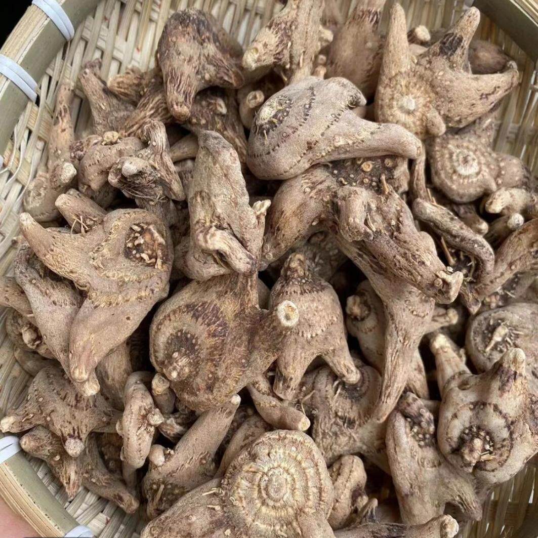 紫花三叉白芨今年新货精挑精品搭配枸杞中缅边境阿松现收云南山货
