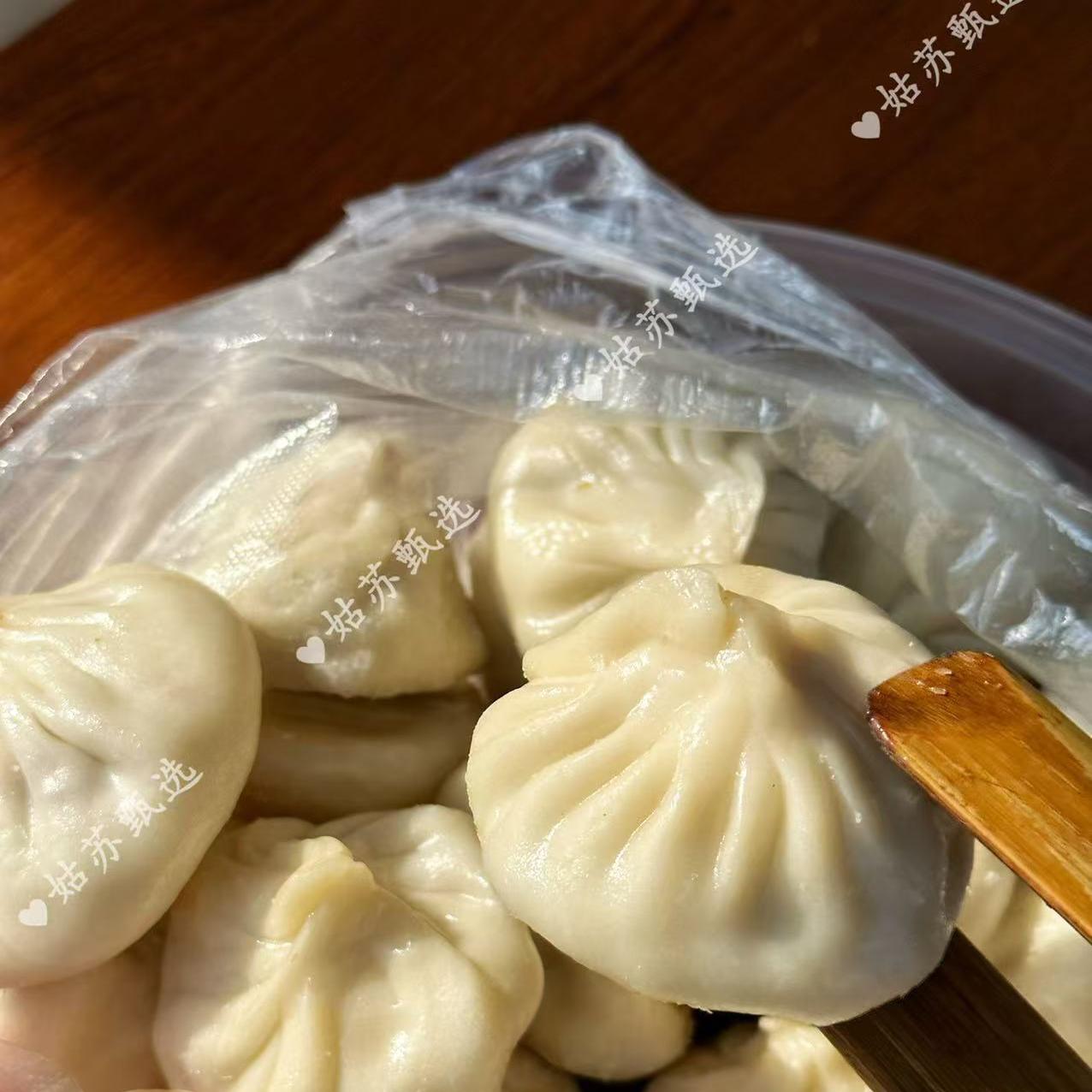 苏州美食特产国内代购朱鸿兴苏式早餐紧酵馒头中式糕点包子早餐