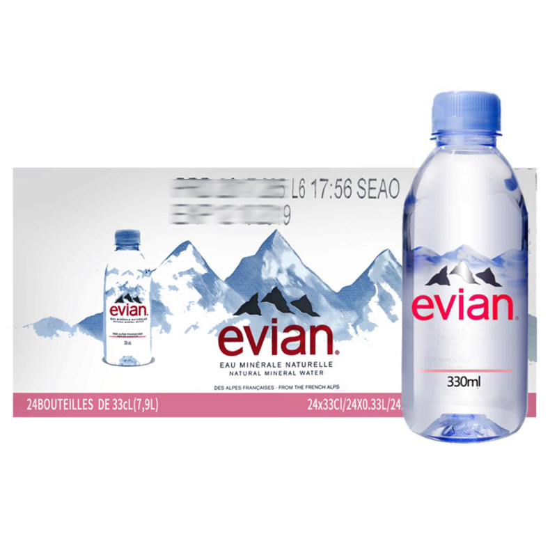 evian依云矿泉水法国进口天然矿泉水330ml*24瓶高端饮用水整箱在类目 咖啡/麦片/冲饮, 饮料, 矿泉水/纯净水中 - 来自Buy2taobao.com提供专业的淘宝代购服务