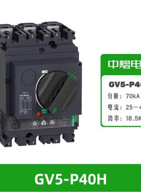 GV5-P40H电动机保护断路器GV5-P40F马达保护器25~40A TeSys G