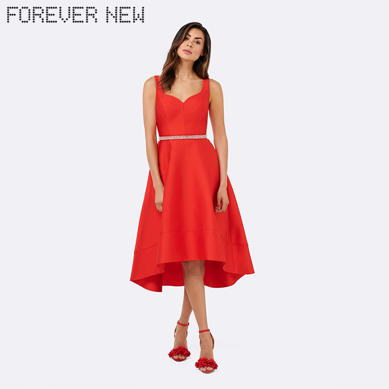 FOREVER NEW 2018´ºÏÄÁ¬ÒÂȹ ÉîVÏâ×êÀñ·þȹ DR8432