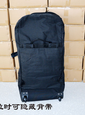 sup桨板配件双肩包充气滑水板背袋户外旅行包大容量带轮多用背包