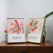 龙慧mj 402铝合金画框定制尺寸挂墙金属相框北欧简约现代海报框架