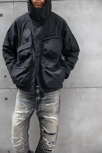 【城市机能】FIELD HOODIE JKT户外军事风多口袋工装连帽夹克外套