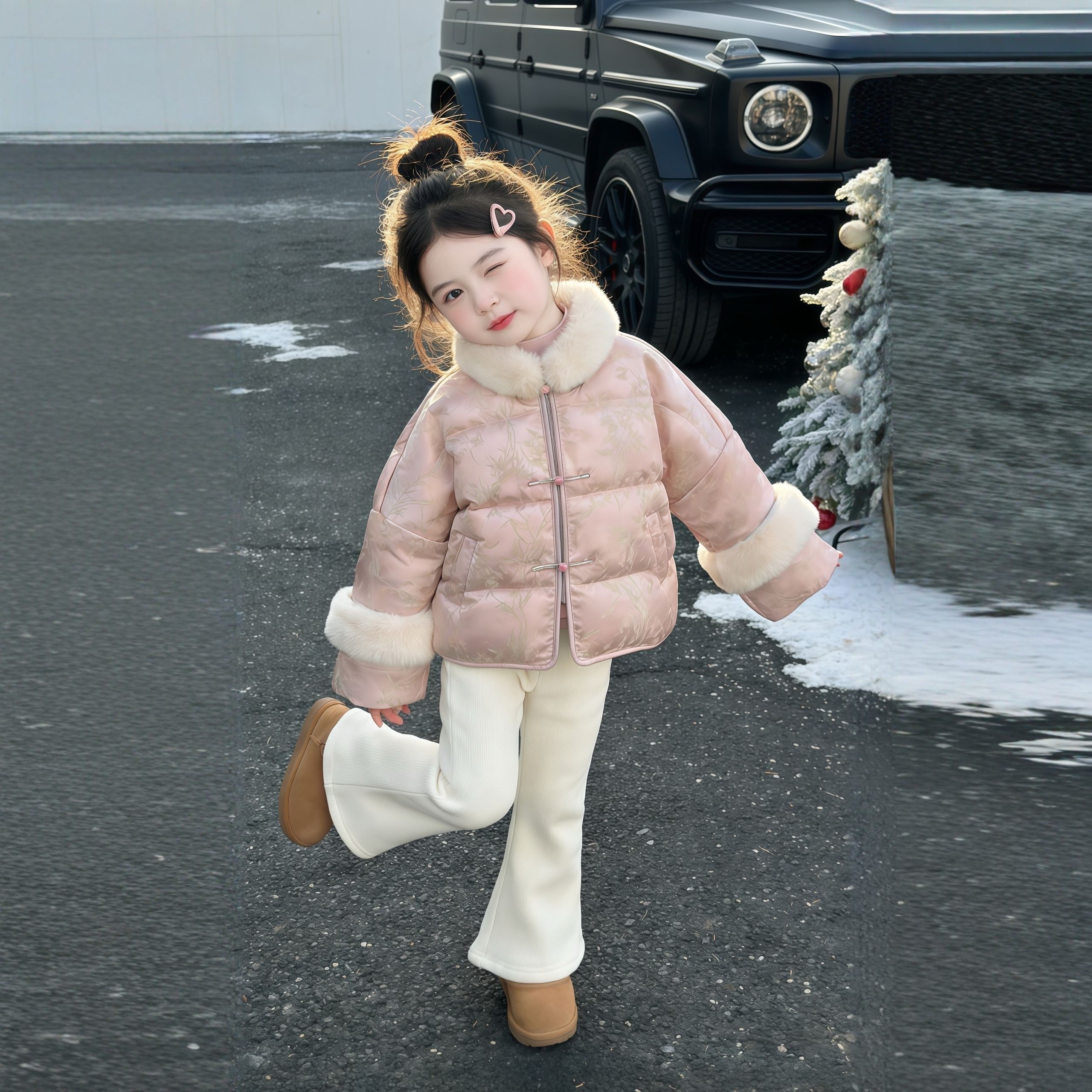 新中式女童国风拜年服冬季2026新款儿童棉衣冬装唐装过年棉服外套,童装/婴儿装/亲子装,唐装,淘宝优惠券,粉丝福利购,淘宝优惠卷