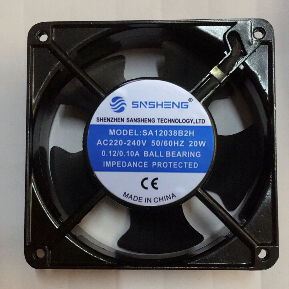 全新SNSHENG SA12038B2H/S2H 220V 20W 0.12A 12038 铝框散热风扇