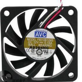 原装 AVC F6010B12MS 6010 12V 0.15A 6CM/厘米 3线 机箱散热风扇