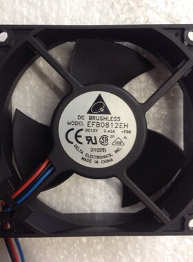台达 EFB0812EH 8025 12V 0.42A 8CM 服务器/工控/变频/机箱风扇