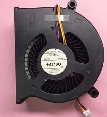 原装东芝 C-E01C 7CM 12V 400MA 大风量4线投影仪专用风扇