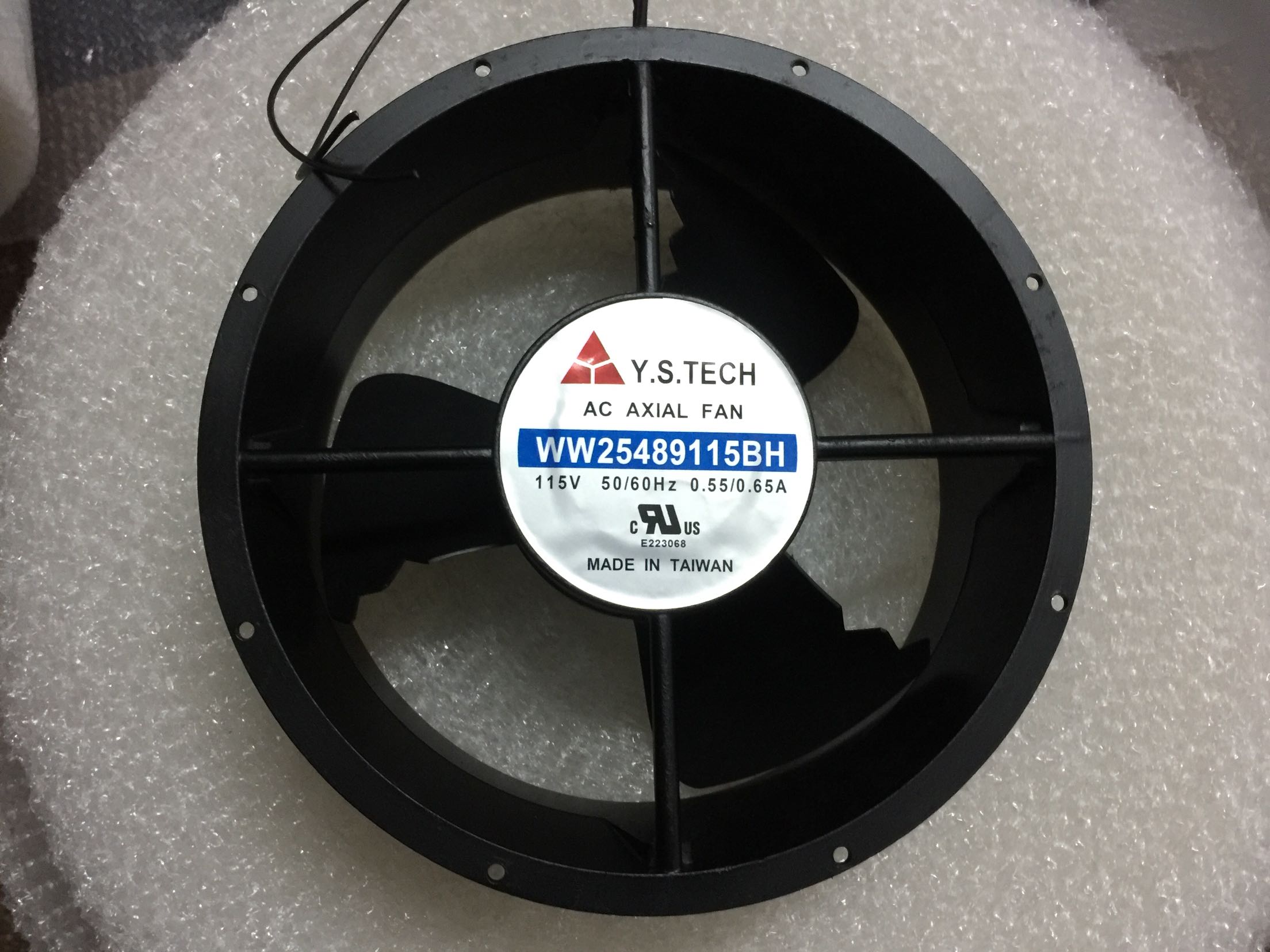 元山Y.S TECH WW25489115BH 254*254*89 115V 50/60HZ 散热风扇