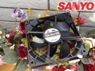 12025 三洋SANYO 12V 0.19A 9S1212F404超静音风扇 原装 12cm