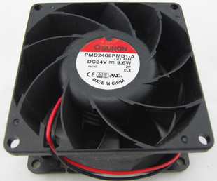 24V PMD2408PMB1 全新SUNON變頻器風(fēng)扇8038 9.6W大風(fēng)量軸流風(fēng)機(jī)