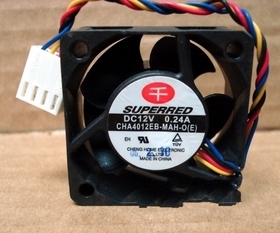 台湾千红CHA4012EB-MAH-O(E) 4厘米/4CM 4020四线测温控速风扇