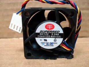 台湾千红CHA4012EB-MAH-O(E) 4厘米/4CM 4020四线测温控速风扇