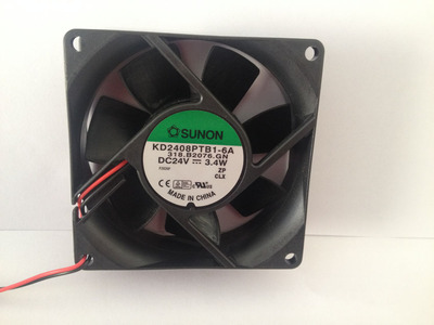 全新台湾SUNON/建准 8025散热风扇  8cm24V 3.4W  KD2408PTB1