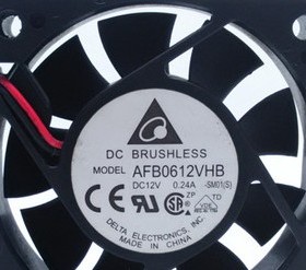 原装 台达 6015 12V 0.24A AFB0612HC-FOO 6CM 双滚珠 散热风扇