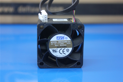 全新原装 AVC 4CM 4028 12v 0.66A DB04028B12U 4厘米服务器风扇