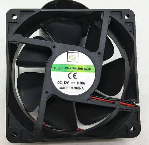 全新原装 CAC CHA12012BH-A38B DC12V 0.70A 2线 散热风扇