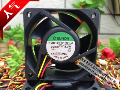 全新正品 建准SUONO 6025 6CM双滚珠风扇 12V 3.9W PMD1206PTB1-A