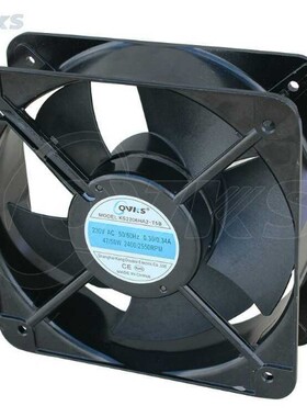 QVKS康双 KS2206HA2 220v 轴流风机 机箱散热风扇 耐高温