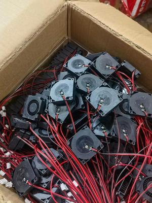 全新4010涡轮鼓风机5V 12V 24V侧出风4CM微型离心风扇3D打印机USB