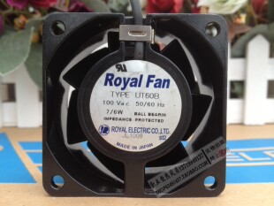 UT60B 6038 6CM ROYAL TYPE 100V 金属耐高温风扇 FAN