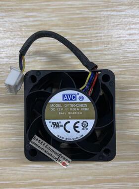 DYTB0420B2S AVC 4020 4CM大风量12V0.65A服务器PWM温控散热风扇