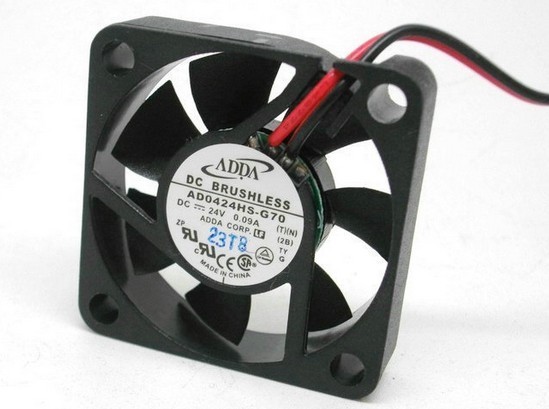 原装 ADDA 24V 0.09A AD0424HS-G70-LF 4厘米 散热风扇4010