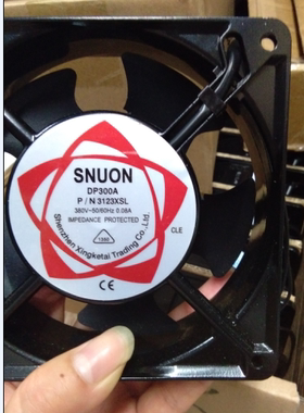 SUNON建准DP300A P/N3123XSL 12038 AC380V变频器轴流风机扇 12CM