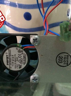 TYP412F 全新原装papst 4010 12V高精度仪器散热风扇风机散热器