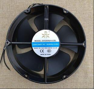 全新国衡鼎牌 GH20060HA2BL HA3BL 220V/380V 22060 电气盘柜风扇