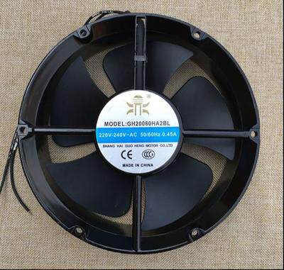 全新国衡鼎牌 GH20060HA2BL HA3BL 220V/380V 22060 电气盘柜风扇