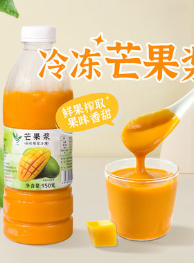 饮力健冷冻芒果原浆果汁950g