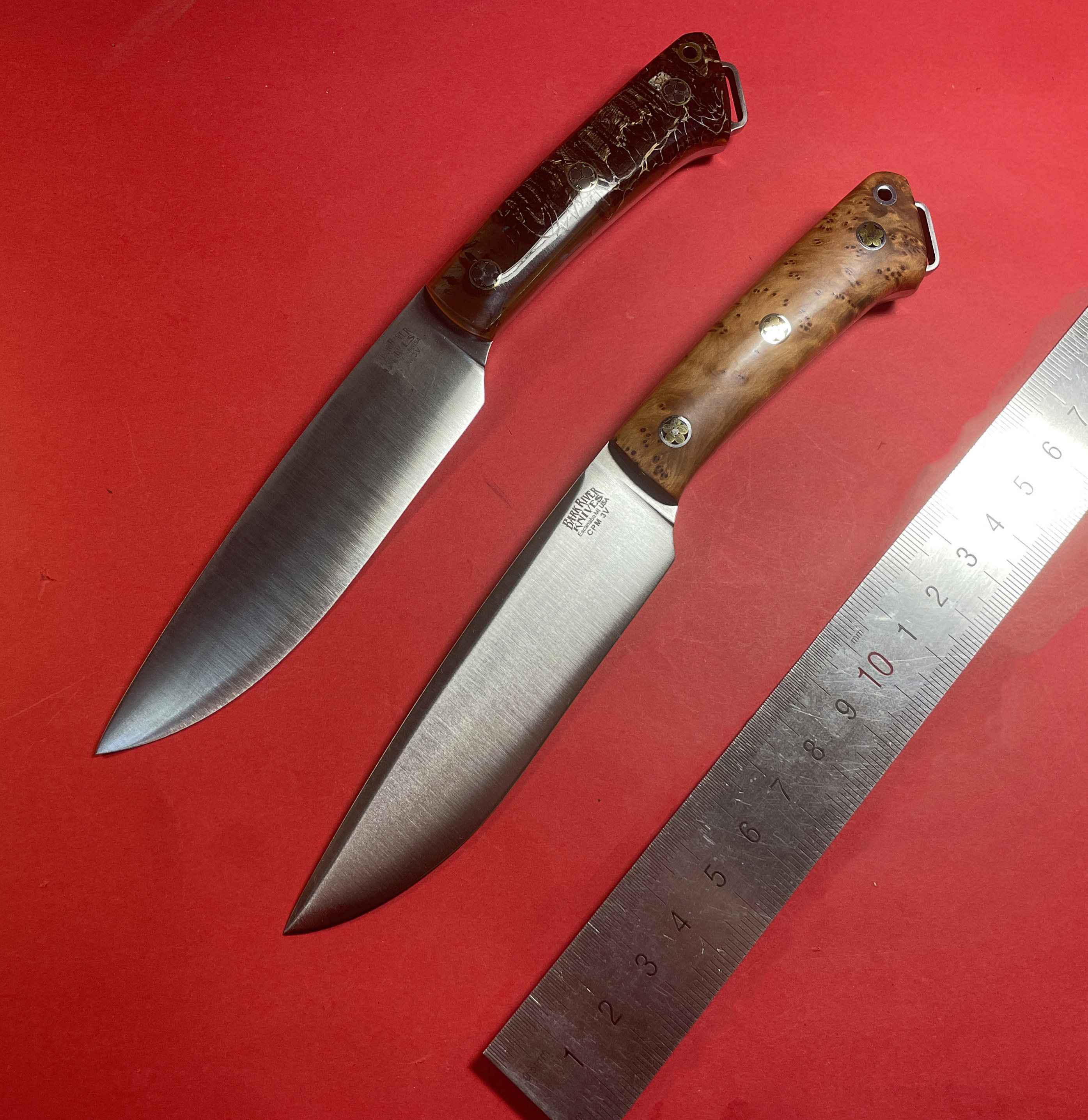 美国bark river巴克河fox river cpm3v野外高硬度求生工具户外刀