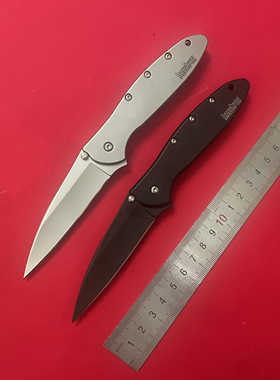 美国进口KERSHAW/卡秀LEEK不锈钢户外随身EDC折叠刀露营防身小刀